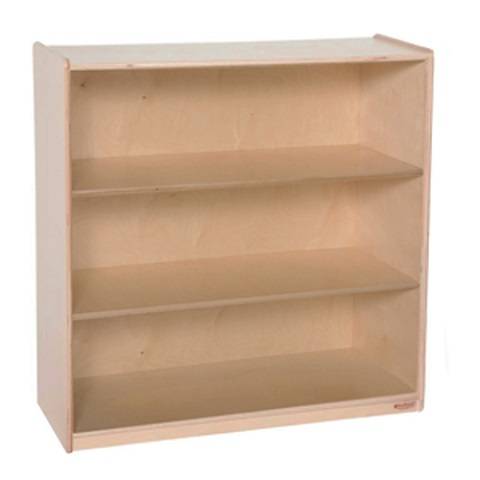 Wood Designs Children Deep Bookshelf , Natural wood , 36.75"H x 18" Deep WD-13236