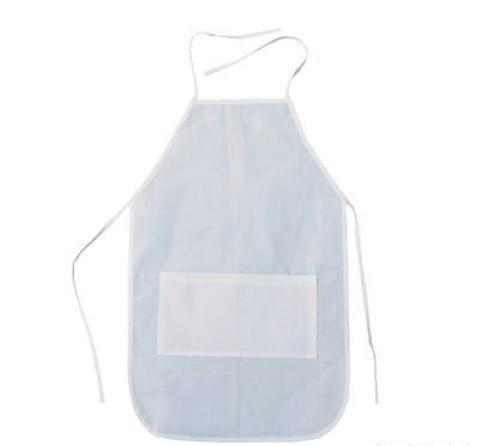 Polyester White  Child's Apron - Pack of 12