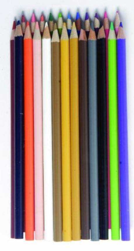 Crayola Color Pencils Assorted Colors Box Of 24 Color Pencils