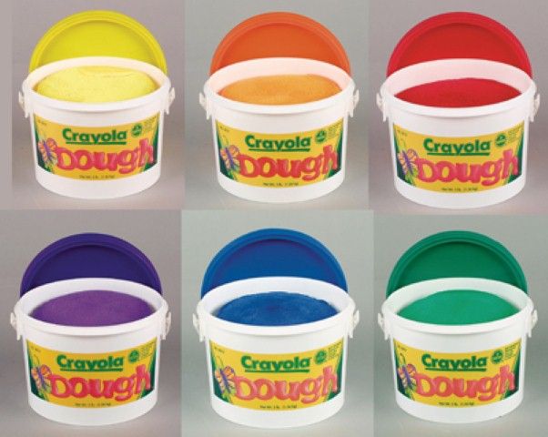 Free Shipping Crayola Dough 3-lb Bucket Red New 