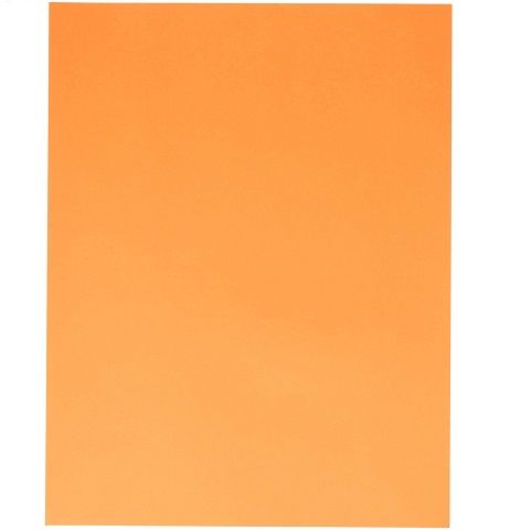 Bright Copy Color Paper, 8.5” x 11”, 24 lb / 75 gsm, Orange , 500 Sheets
