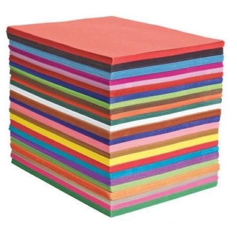 9 x 12 and 12 x 18 10 Assorted Colors 2,000 Sheets Riverside 3D Construction Paper Combo Case 