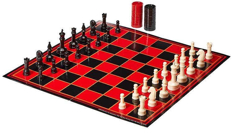 Pressman, Chess/Checkers/Backgammon Board Game Set