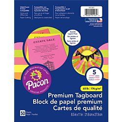 PACON® PREMIUM TAGBOARD 8-1/2