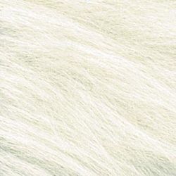  Long Pile Craft Fur - White - 9 x 12 inches