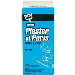 Dap Plaster of Paris Box Molding Material, 4 Pound, White