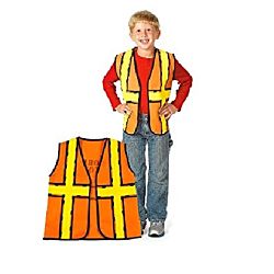 Children Dress Up Vest - Construction - 16 x 20 inches