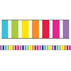 Straight Borders - Vertical Rainbow Stripes - 3