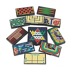 Plastic Magnetic Travel Games, Pack Of 12 