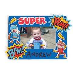 Foam Superhero Picture Frame Craft Kit - 12 Project Pack