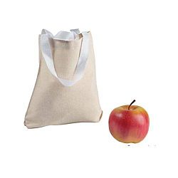  Natural Canvas Tote Bags to Decorate -12/pkg