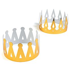 Gold Foil Crowns, 24