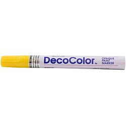 Uchida 300-S Marvy Deco Color Broad Point Paint Marker, Yellow