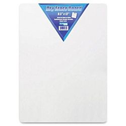 Standard Dry Erase Lapboard 9 x 12 Inches, Plain