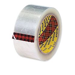 Scotch Heavy Duty Clear Storage Packaging Tape, 1.88 Inches x 54.6 Yards