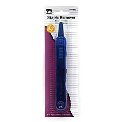 Staple Remover -Straight Flat - Assorted Colors - 1 Card