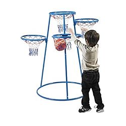 4 Rings Basketball Stand with Storage Bag