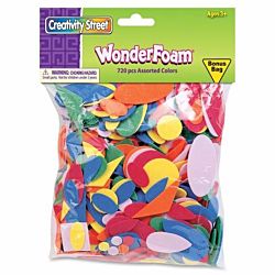 Chenille Kraft WonderFoam CKC-4314 contains over 720 pieces