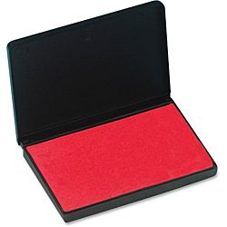 Large Stamp Pad - Non-toxic - Black, Blue or Red Ink - 4-1/4 in