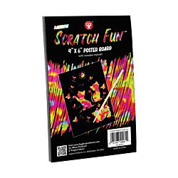 Hygloss Scratch Fun RAINBOW Posterboard 4
