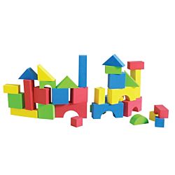 Color Edu-Blocks, 1 3/8'' thick, Set of 80