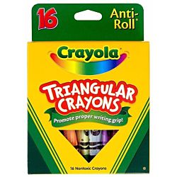 Crayola 16ct Triangular Crayons  52-4016