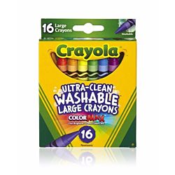 Crayola Washable Crayons 16-pk  (52-6916)