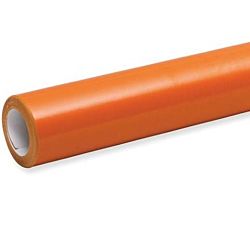 *DISCONTINUED*Fadeless Premium Glossy Bulletin Board Art Paper, 4-Feet by 25-Feet, Outrageous Orange ,57295