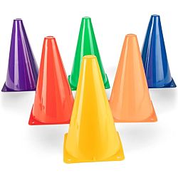 High-Visibility Plastic Cones, 9