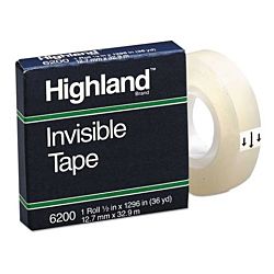 Highland Invisible Tape 1/2