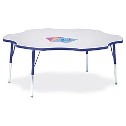 Berries® Four Leaf Activity Gray Table - 60