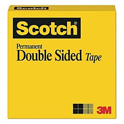 Scotch Double Sided Tape, 1/2 x 900 Inches, Boxed ,665