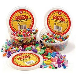 Hygloss Products Inc. Bucket O Beads Multi Mix 10 Oz