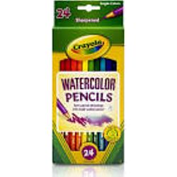 Crayola® 24ct Watercolor Colored Pencils