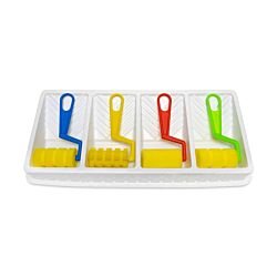 Paint Tray with 4 Foam Rollers (HYG70002)