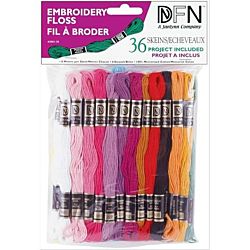 Embroidery Floss - Pastel Colors/36 Skeins