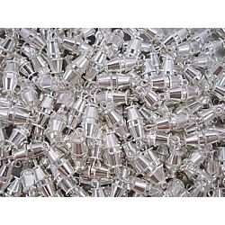 Silver Barrel Screw Clasps 144 pieces per package