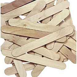 Jumbo Natural Wood Craft Sticks - 5-3/4