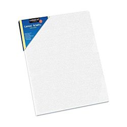 90-3005 12x16-Inch Flat Canvas Panel, 100% Cotton , Pack of 3