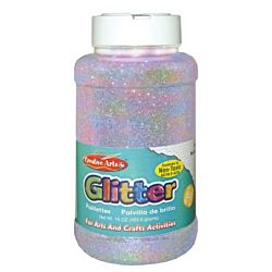 Creative Arts Craft Glitter, 16 Ounce Bottle Iridescent