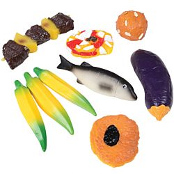 Play Food, African Food Set - Set of 9 pieces