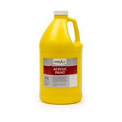 Handy Art 64-Ounce Acrylic Paint, Yellow (Chrome Yellow), HAN102-010)