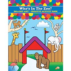 Do - A- Dot Creative Art Book - Who's In The Zoo? B-371