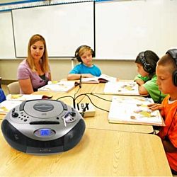 Classroom 6-Person Spirit Stereo Listening Center