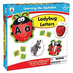 Ladybug Letters, Learning the Alphabet puzzles, CD-140086