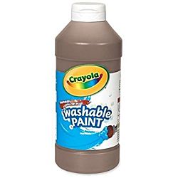 Crayola Washable Paint 16 oz. - Brown