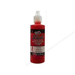 Tulip Dimensional Fabric Paint Slick 4 oz. Bottles Red