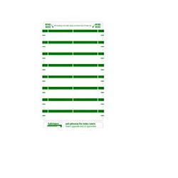 MACO Green File Folder Labels, 9/16 x 3-7/16 Inches, 248 Per Box FF-L6
