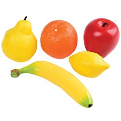 Play Food, Real Size Fruit - Set of 5