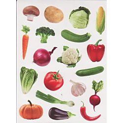 Large Vegetables Stickers 2